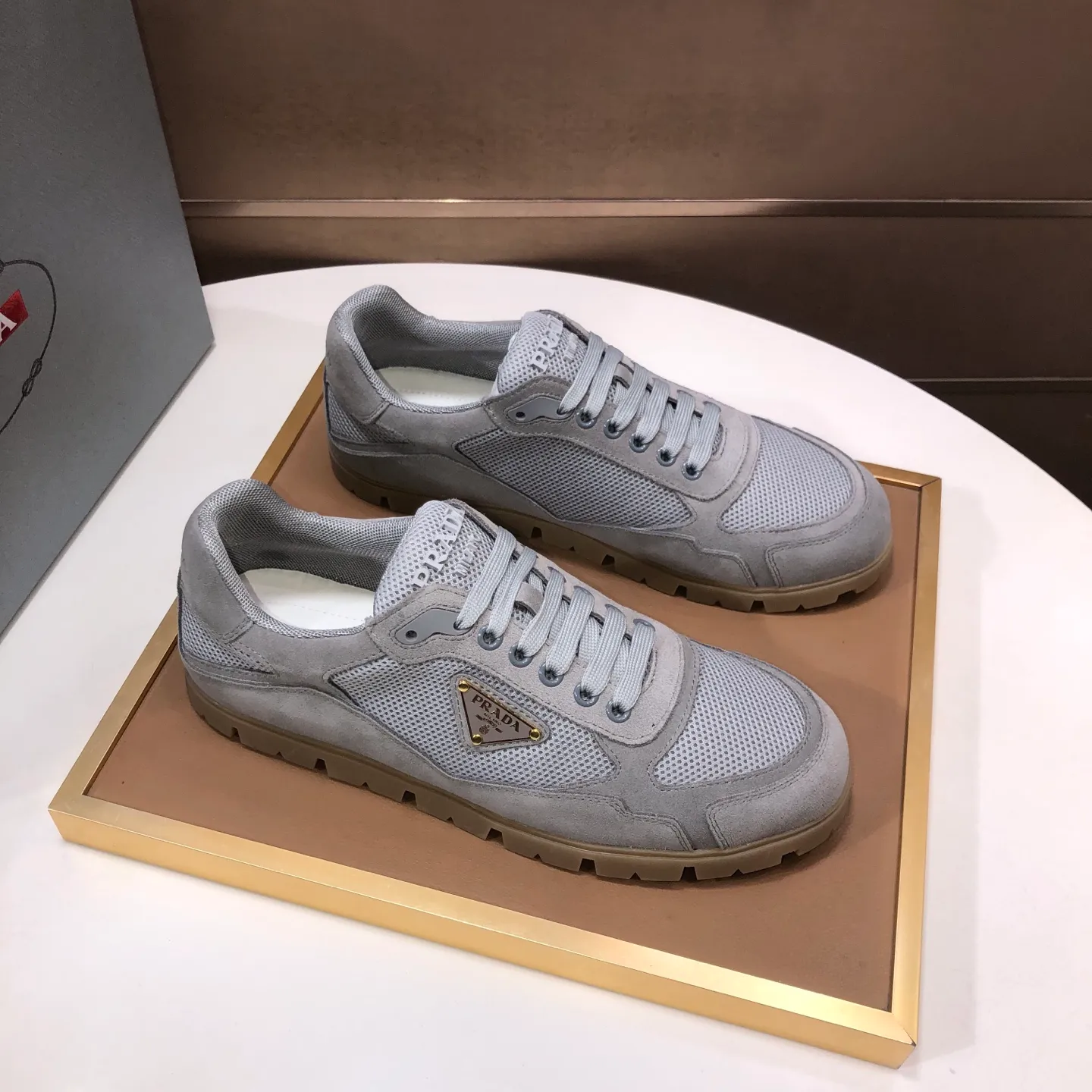 Men's shoes 💰540💰[PRADA] Top original, new season, high-quality original cow products, top imported calfskin with original imported glue, imported cowhide inside with original cowhide feet, original outsole! Quality guaranteed! Code 38-45 (45 customized)